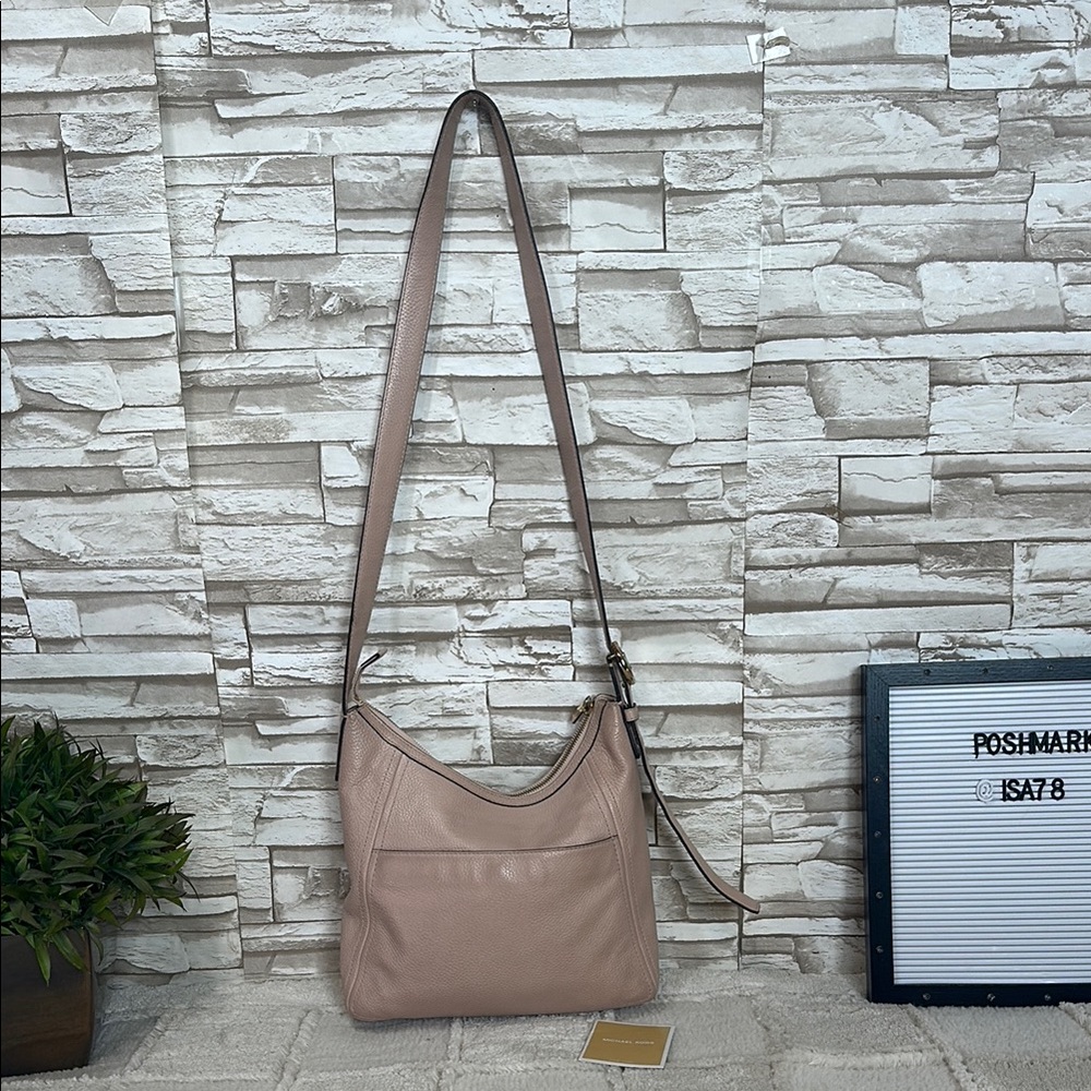 MICHAEL MICHAEL KORS Pebbled Soft Pink Shoulderbag Crossbody-Bag - Picture 2 of 16